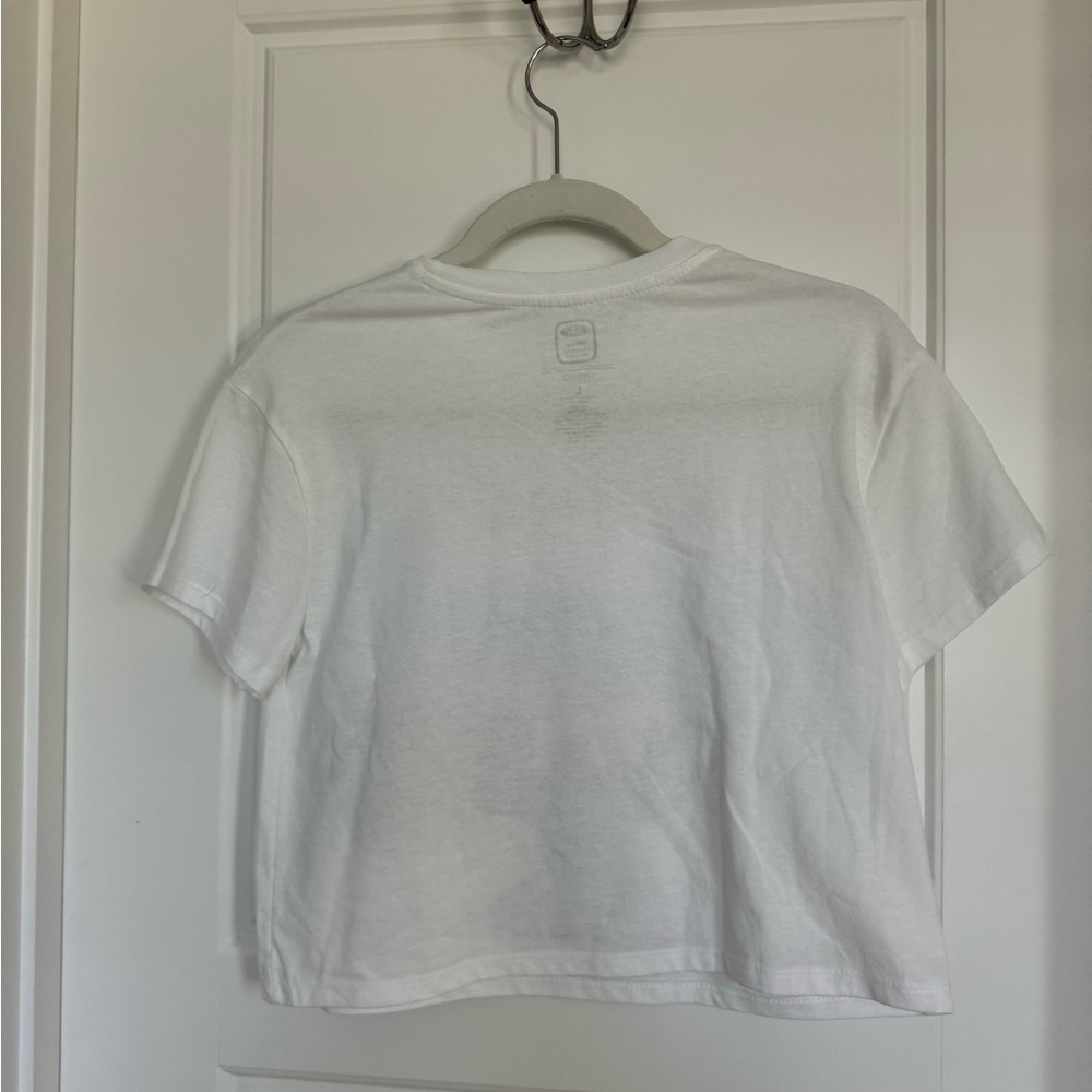 Ford Bronco Cropped Ringer T-Shirt  L Cotton Blend Officially Liscensed - Picture 2 of 3